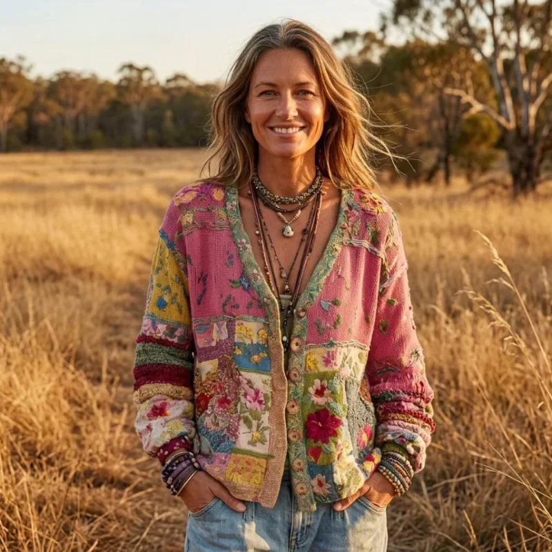 Milla | Cardigan in Maglia Boho