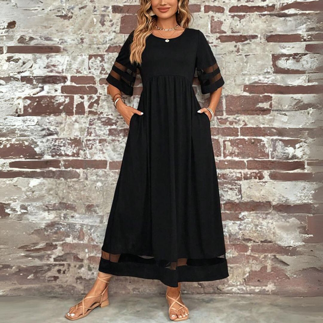 Aubrey™ | Abito Midi Flattering che Appiattisce la Pancia