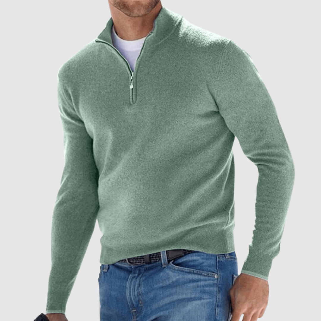 Vida | Felpa elegante con zip