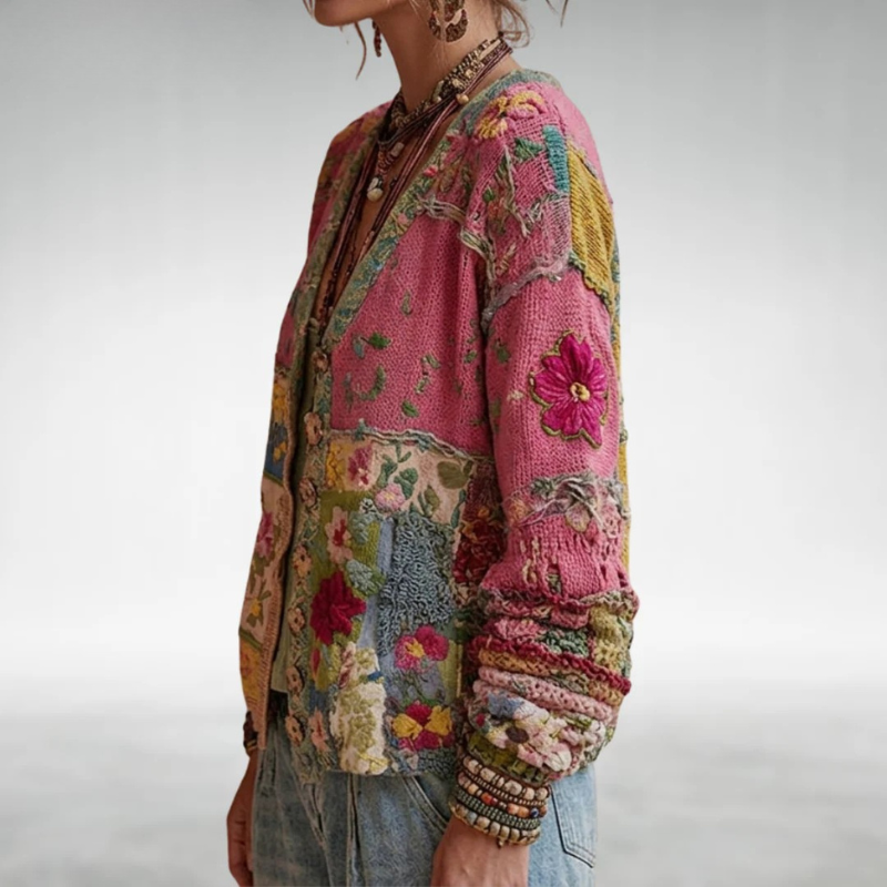 Milla | Cardigan in Maglia Boho