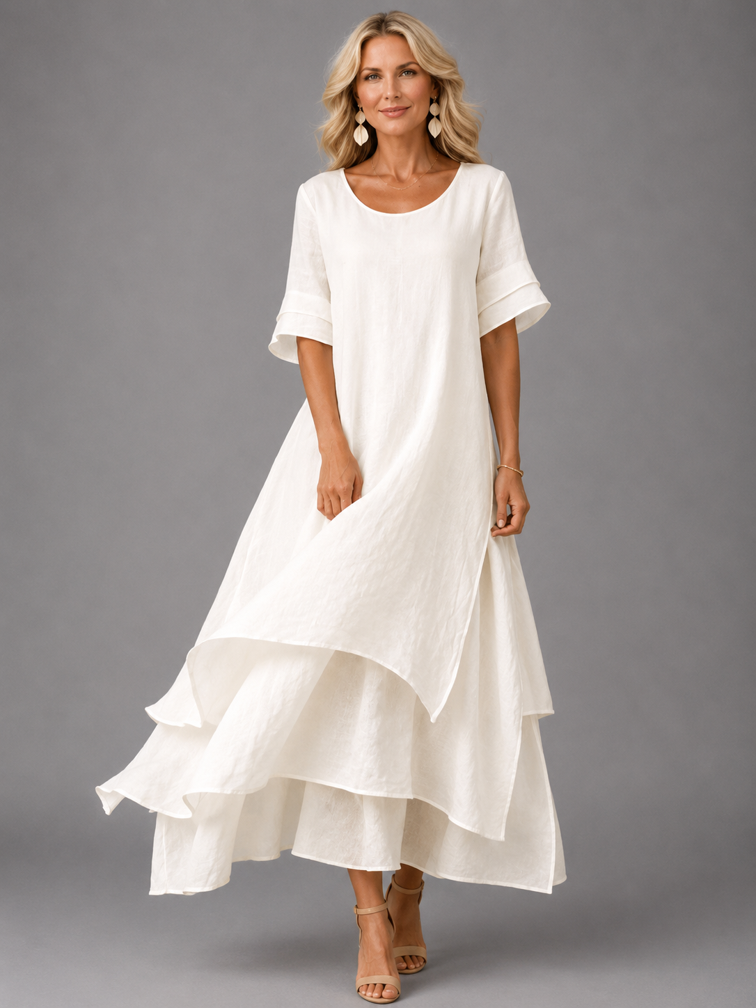 Liora™ | Abito Maxi dalla Grazia Fluida