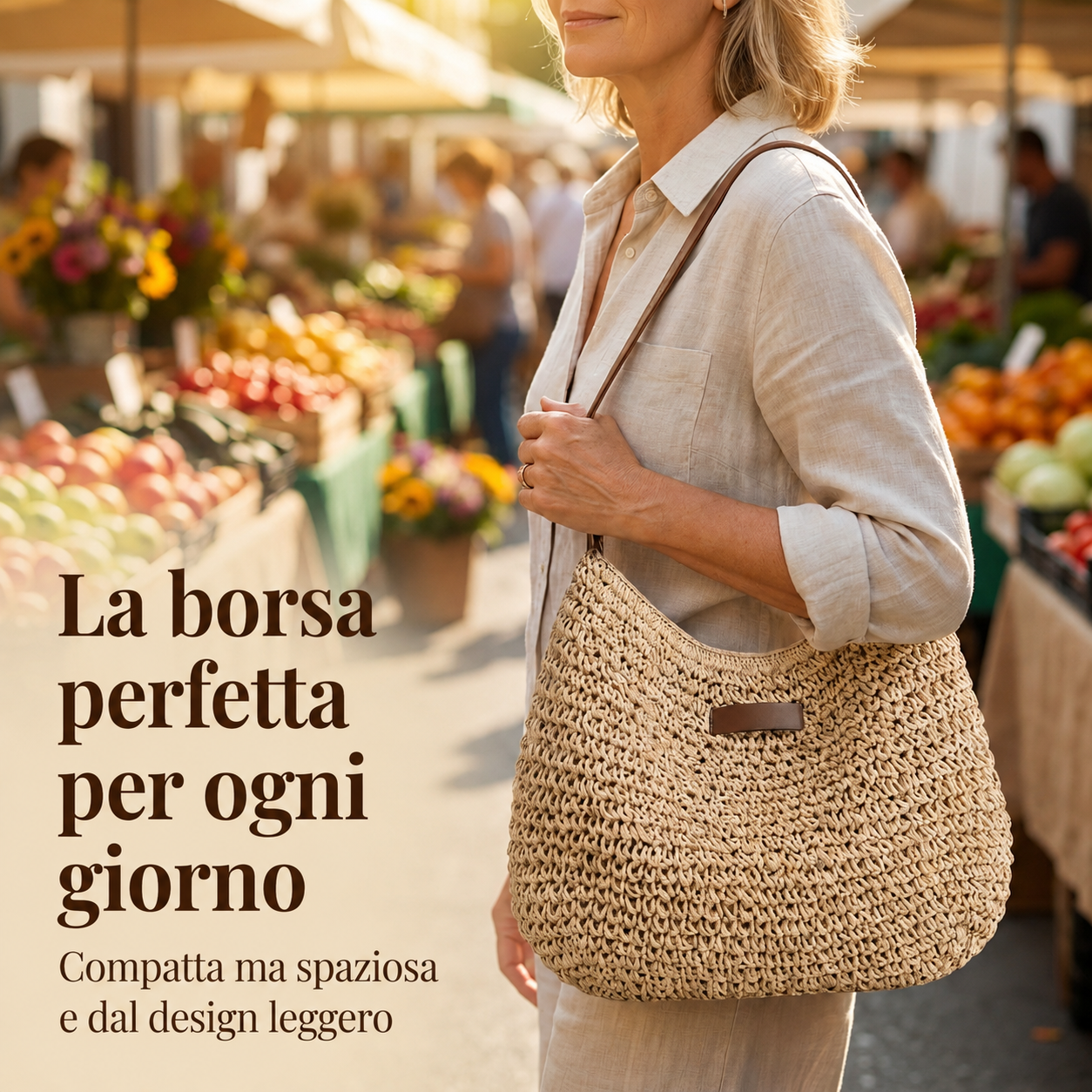 Chiara | Borsa Intrecciata Elegante