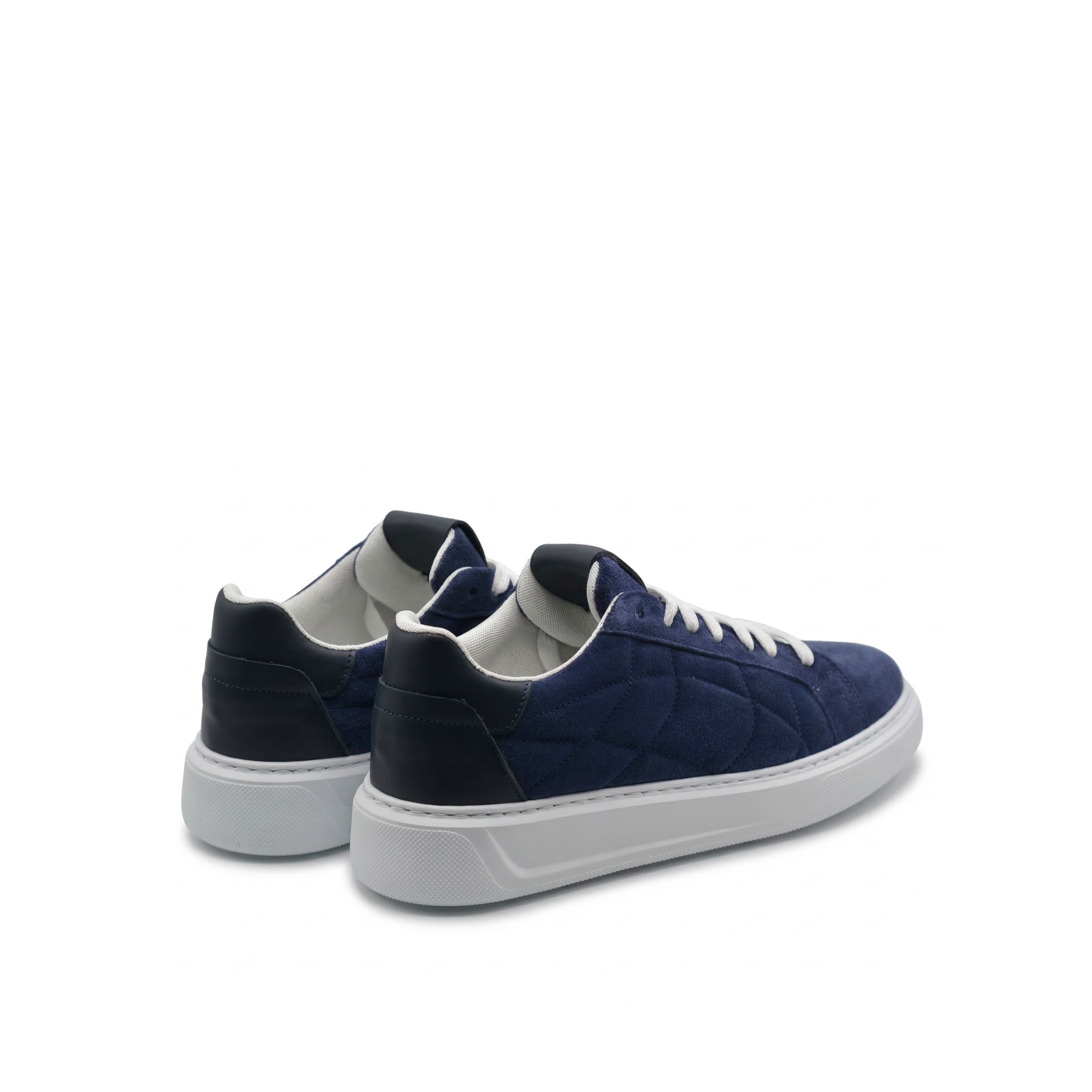 Orion Sneakers Uomo in Camoscio fondo bianco