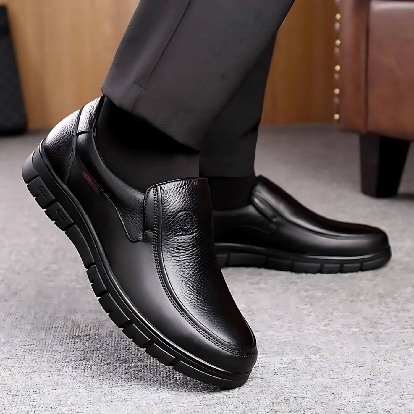 Massimo | Scarpe confortevoli antiscivolo