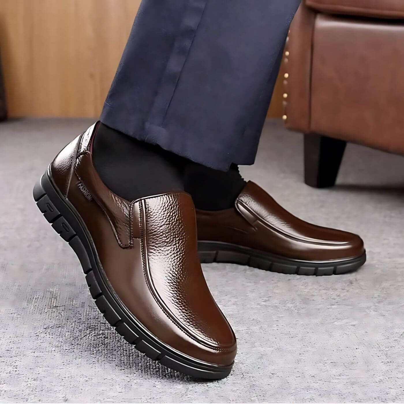 Massimo | Scarpe confortevoli antiscivolo