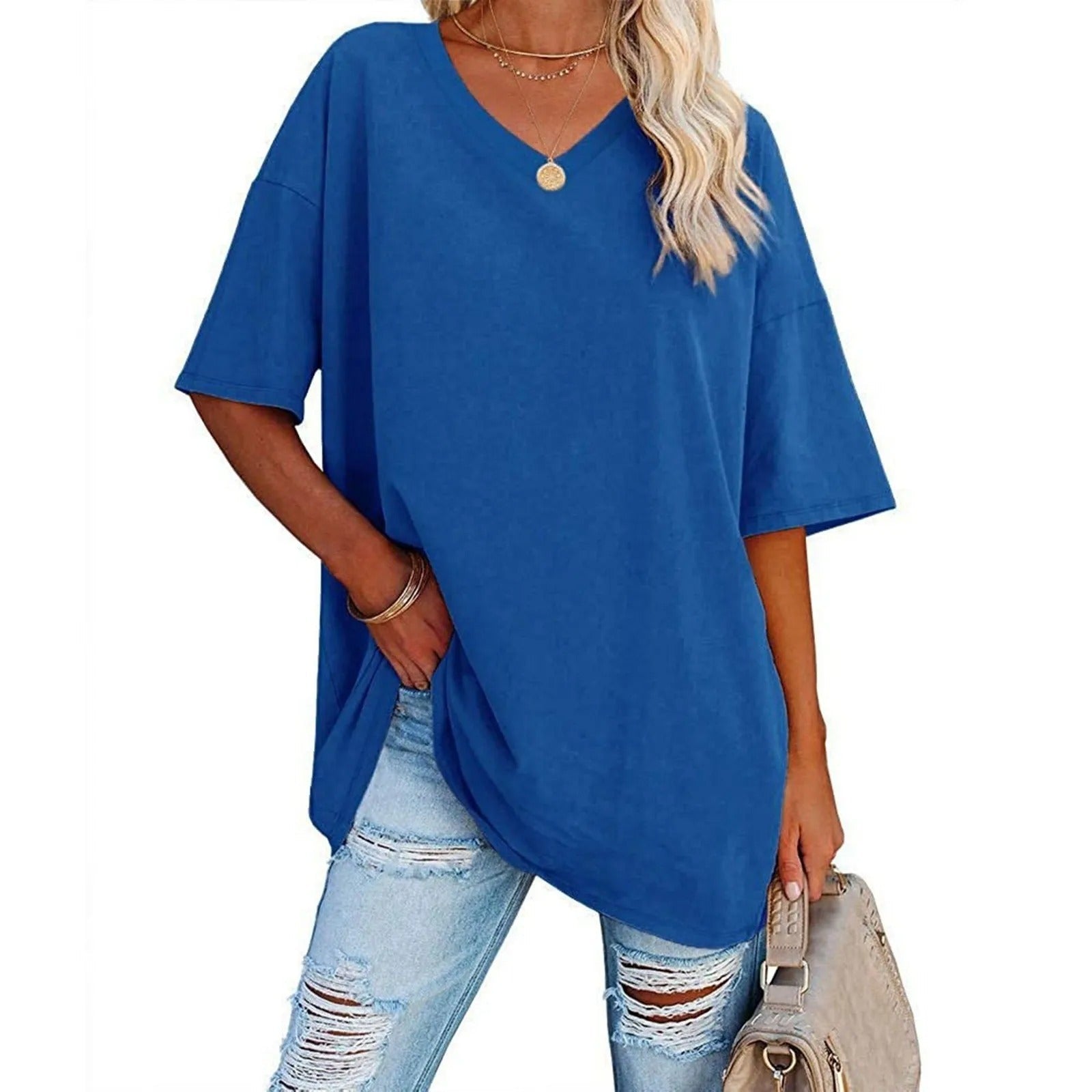 Gisele | T-shirt elegante in cotone